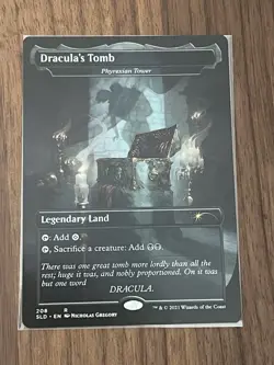 MTG SLD Dracula’s Tomb (Phyrexian Tower) Near Mint Never Played - Image 1