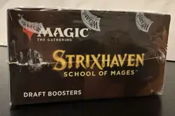 Strixhaven School of Mages Draft Boosters, Magic The Gathering- FACTORY SEALED - Image 5