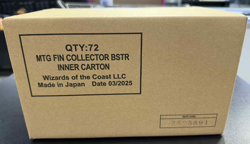 MTG Magic Gathering FINAL FANTASY Sealed MASTER Case 6x Collector Booster Boxes - Image 2