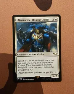 MTG Ultramarines Honour Guard x1 LP from Universes Beyond: Warhammer 40k - Image 1