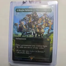 A Realm Reborn MTG (Borderless) Final Fantasy Chocobo Track Foil #0566 Rare - Image 4