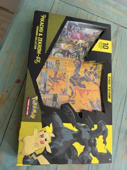 Nintendo Pokemon TCG Pikachu and Zekrom-GX Tag Team Premium Collection - Image 1