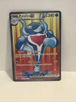 Palafin ex 193/167 Ultra Rare Twilight Masquerade Pokemon Near Mint - Image 1