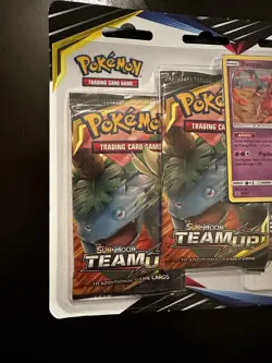 Pokemon TCG: Sun & Moon - Team Up 3 Pack Blister (Deoxys) - Image 4