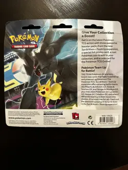 Pokemon TCG: Sun & Moon - Team Up 3 Pack Blister (Deoxys) - Image 5