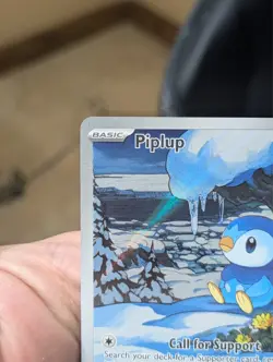 Pokemon TCG - Piplup 98/94 - Phantasmal Flames Illustration Rare - NM - Image 3