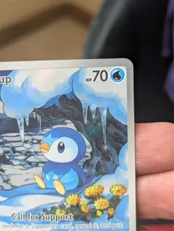 Pokemon TCG - Piplup 98/94 - Phantasmal Flames Illustration Rare - NM - Image 4