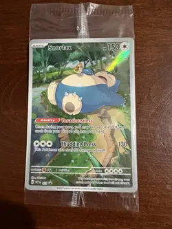 2023 POKEMON SVP EN-SV BLACK STAR PROMO 151 ELITE TRAINER BOX #051 SNORLAX - Image 1