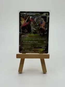 Pokemon TCG 2015 Black Star Promo Tyrantrum EX Holo XY70 - Image 1