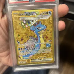 2024 POKEMON SVP PROMO TERAPAGOS EX ULTRA-PREMIUM COLL #164 LAPRAS EX PSA 10 - Image 5
