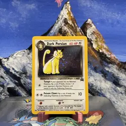 Dark Persian - 17/53 Pokemon Wotc Promo - Holo LP w/ Swirl 💫 - Image 1
