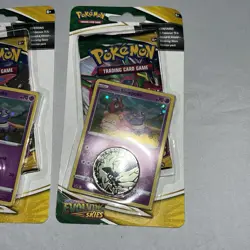 Pokemon TCG 4 Evolving Skies Checklane Blister Eevee Promo Sealed - Image 3