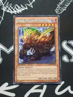 Goldd Wu Lord of Dark World | LCJW-EN246 | Secret Rare | 1st Ed | YuGiOh | Mint - Image 1