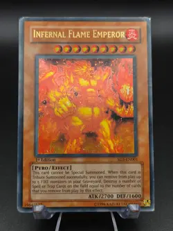 Infernal Flame Emperor SD3-EN001 YuGiOh Structure Deck: Blaze of Destruction - Image 1