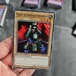 MASAKI THE LEGENDARY SWORDSMAN LOB-EN038 COMMON 25TH ANNIVERSARY Yu-Gi-Oh! - Image 1