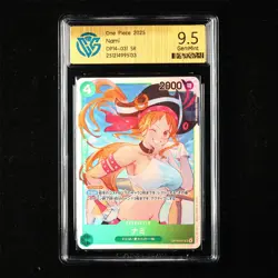 CCG 9.5 GemMint 2025 One Piece JPN Nami OP14-031 SR - Image 1