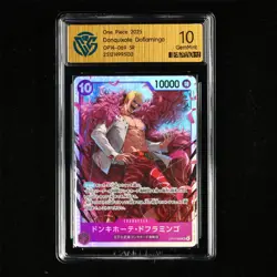 CCG 10 GemMint 2025 One Piece JPN Donquixote Doflamingo OP14-069 SR - Image 2