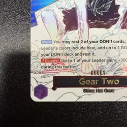 One Piece Gear Two (Alternate Art) OP11-080 A Fist of Divine Speed Foil JY - Image 5