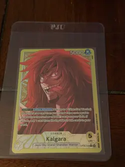 Kalgara Alt Art Leader OP08-098 Two Legends One Piece TCG English NM - Image 1