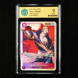 CCG 9 Mint 2025 One Piece JPN Silvers Rayleigh OP13-066 SR - Image 1