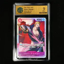 CCG 9 Mint 2025 One Piece JPN Silvers Rayleigh OP13-066 SR - Image 2