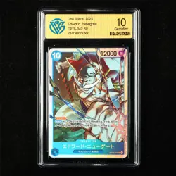 CCG 10 GemMint 2025 One Piece JPN Edward Newgate OP13-042 SR - Image 1