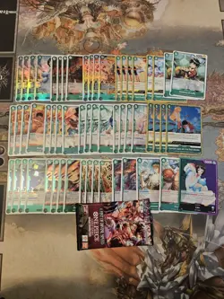 One Piece TCG Green/Purple Lim Complete Deck - OP10 - Image 1