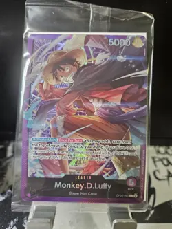 One Piece TCG | Monkey.D.Luffy | Sound Loader Promo | Leader | OP05-060 - Image 1