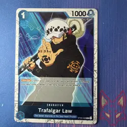 One Piece - PRB-01 - Trafalger Law ST03-008 Jolly Roger Holo Foil (US Seller - Image 1