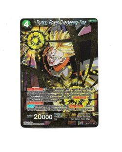 Dragon Ball Super Card Game Trunks, Power Overseeing Time BT3-111 SR Foil NM - Image 1