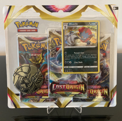 Pokemon TCG Lost Origin 3 Booster Blister Pack Weavile Promo Card New Sealed - Image 1