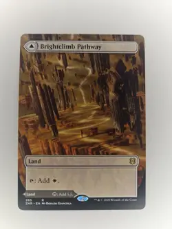 Brightclimb Pathway Zendikar Rising Magic Card Borderless Regular Card - Image 1