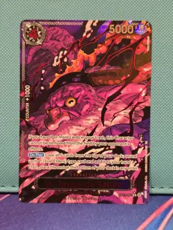 One Piece CCG OP13 Five Elders Demon Pack. 5 Cards. Near Mint - Image 4