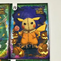 Pokemon Pikachu Cosplay FE Holiday Box Hits. Non Tcg Fan Art Cards. Lot# (18) - Image 4