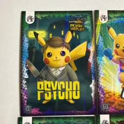 Pokemon Pikachu Cosplay FE Holiday Box Hits. Non Tcg Fan Art Cards. Lot (23) - Image 2