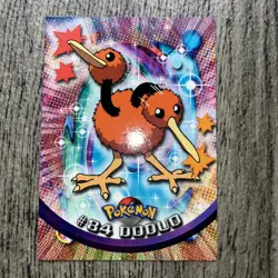 Pokemon Card - Doduo #84 - Topps Series 2 - Blue Logo - Image 1