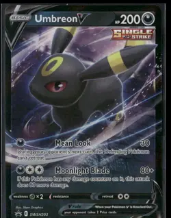 Umbreon V Holo #SWSH203 SWSH: Sword & Shield Promo Cards Near Mint or Better - Image 1