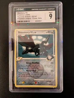 Skarmory FB - (Promo) 083/147 League & Championship Cards Cross Holo - CGC 9 - Image 1
