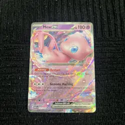 Mew ex 151/165 Double Rare Pokemon Card SV: Scarlet & Violet 151 LP - Image 1