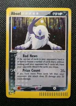 Pokemon TCG Absol EX 1/97 Holo 2003 Dragon Holo Rare Vintage Card - Image 2