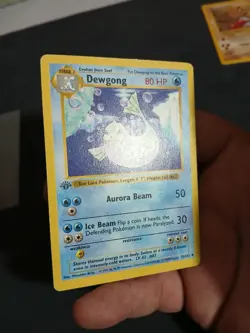 Pokemon Cards: Base Set 1st Edition Uncommon: Dewgong 25/102 Lightly Played - Image 3