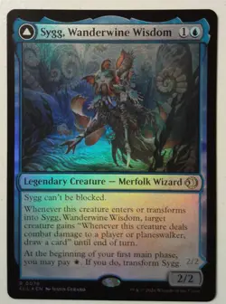 Sygg, Wanderwine Wisdom *FOIL Rare* Magic MtG x1 Lorwyn Eclipsed - Image 1