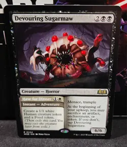 magic the gathering - Devouring Sugarmaw - Creature - Horror - Rare - Adventure - Image 1