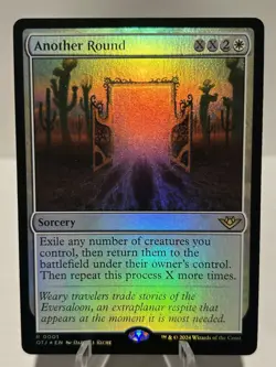 Another Round 1 R Outlaws of Thunder Junction FOIL NM MTG - Image 1