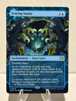 Fraying Sanity 19 R Wilds of Eldraine: Enchanting Tales NM MTG - Image 1