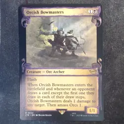 Orcish Bowmasters - Showcase Scrolls - LOTR: Tales of Middle Earth (MTG) - Image 1