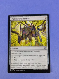 MTG Magic: Bloomburrow: Patchwork Banner #0247 Uncommon - LP - Image 1