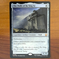 The Walls of Ba Sing Se - Prerelease Foil Promo - Avatar TLA MTG - Image 1