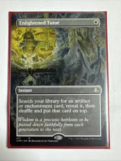 Enlightened Tutor (Borderless) Dominaria Remastered Regular - Image 1