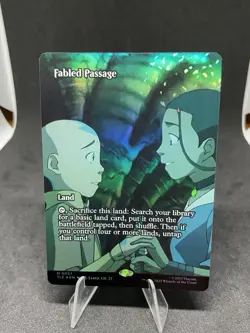 Fabled Passage (Borderless Foil) Mythic MTG Avatar Eternal #0057 - Image 1